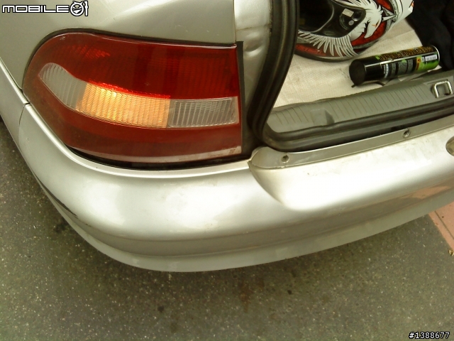 板橋府中捷運站之泊車失敗 OPEL VECTRA