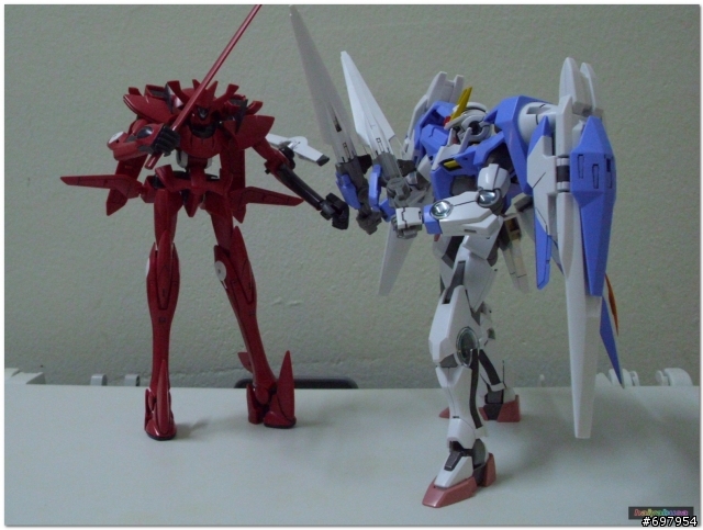 HG 00 RAISER 設計師配色版 素組補色完成!