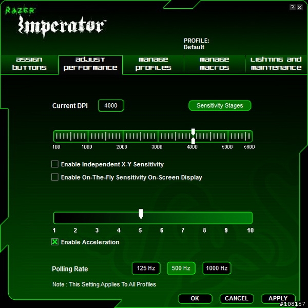 5600dpi 雷蛇.帝王蟒 Razer Imperator 右手專用(追加da比較)