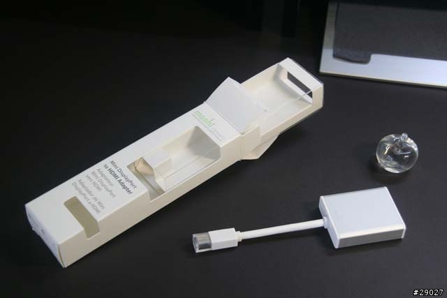【開箱文】方便您分享到大電視的小物~MOSHI MINI DISPLAYPORT TO HDMI ADAPTER