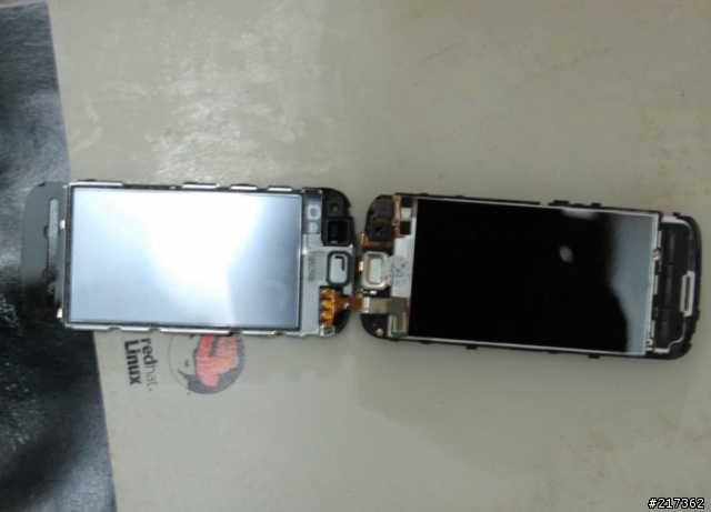 我的5800(另類的開箱照)