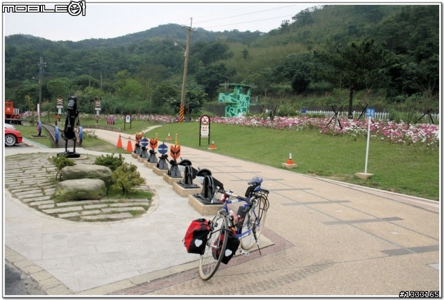 一對老鳥慢慢飛越九份城