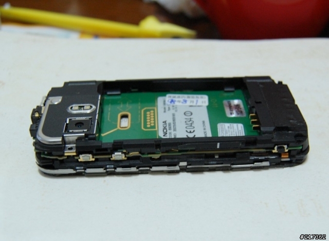 我的5800(另類的開箱照)