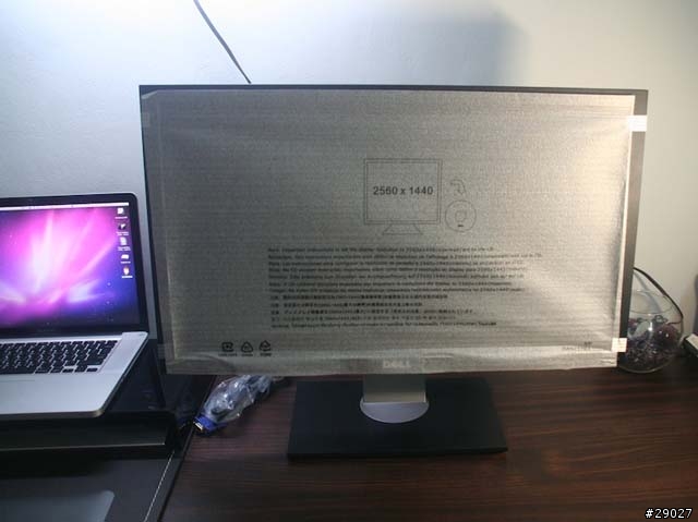 【我也來開箱文】盡情揮灑的大畫布~DELL U2711簡易開箱