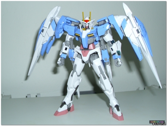 HG 00 RAISER 設計師配色版 素組補色完成!