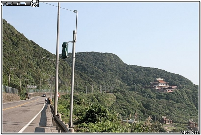 一對老鳥慢慢飛越九份城