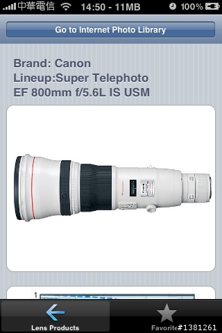 Lens Gallery - DSLR 愛好者參考!