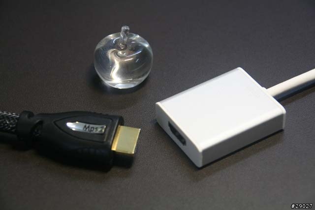 【開箱文】方便您分享到大電視的小物~MOSHI MINI DISPLAYPORT TO HDMI ADAPTER