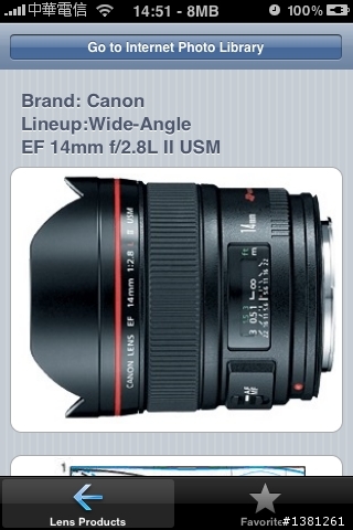 Lens Gallery - DSLR 愛好者參考!