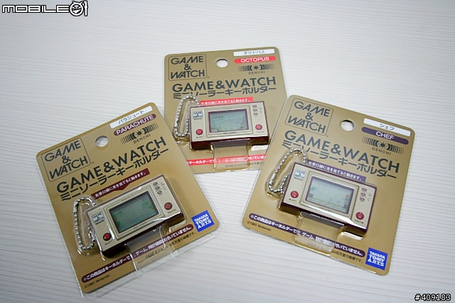 《GAME & WATCH》30周年紀念專題！追加《GAME & WATCH》鑰匙圈開箱！