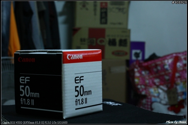 Canon 50mm F1.8 簡易開箱 + 景深測試