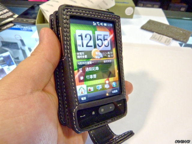 分享~HTC HD mini 專用款皮套 PDair 出品的喔!!