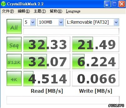 我的另類SLC隨身碟 ( 233x 的讀卡機 + 創見 SD 150x 卡)
