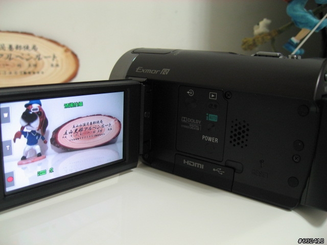 Sony HandyCam HDR-CX350 開箱給大家參考參考囉...