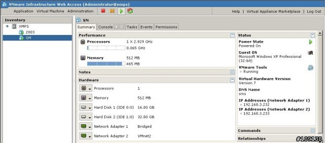 Vigor Smart Monitor in VM