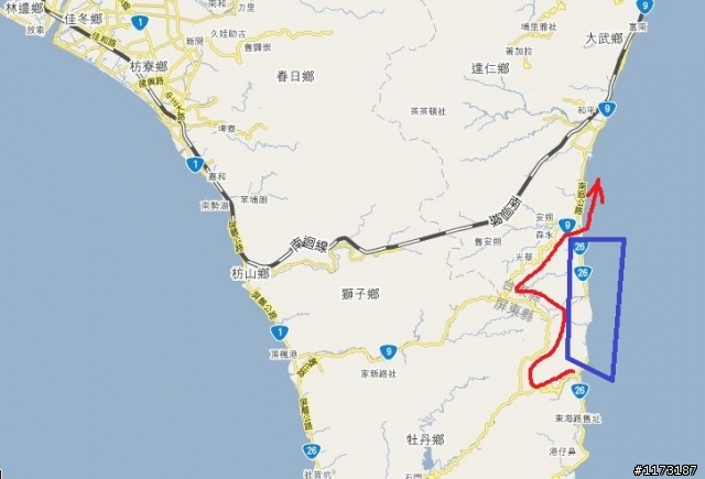 大環島被遺忘的路線