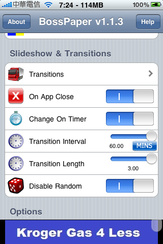 BossPaper 超強的 iPhone 桌布更換程式 ( 免費 , 需 JB )