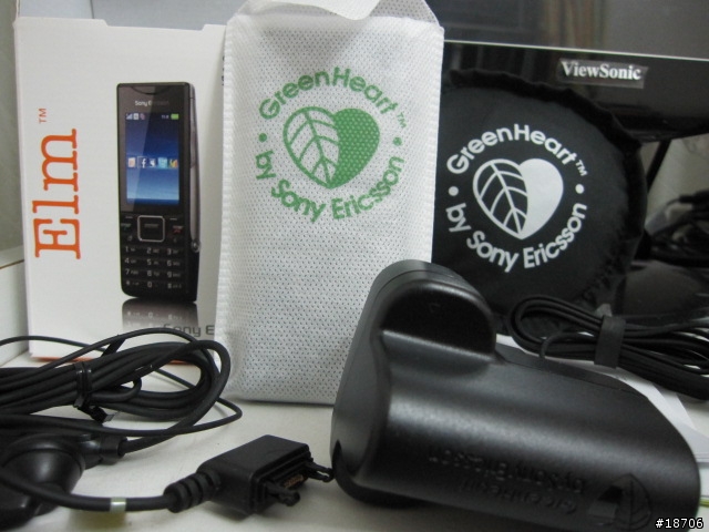 GreenHeart & 降嘈技術新一擊..Sony Ericsson Elm 開箱文!