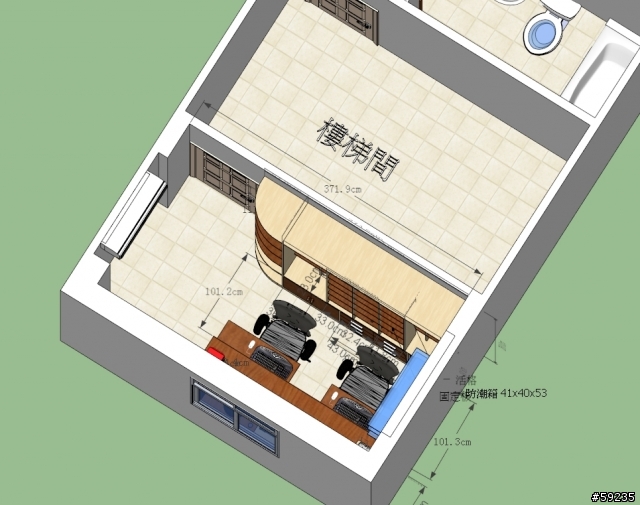 我的新家--自行DIY設計..20坪-臥房.小客廳.書房