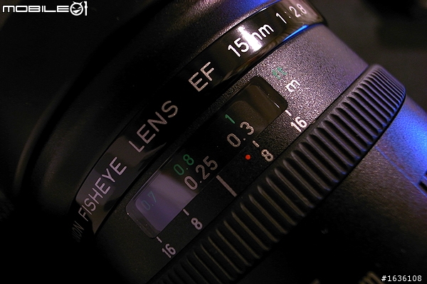 新手開箱,FISHEYE LENS EF 15mm 1:2.8