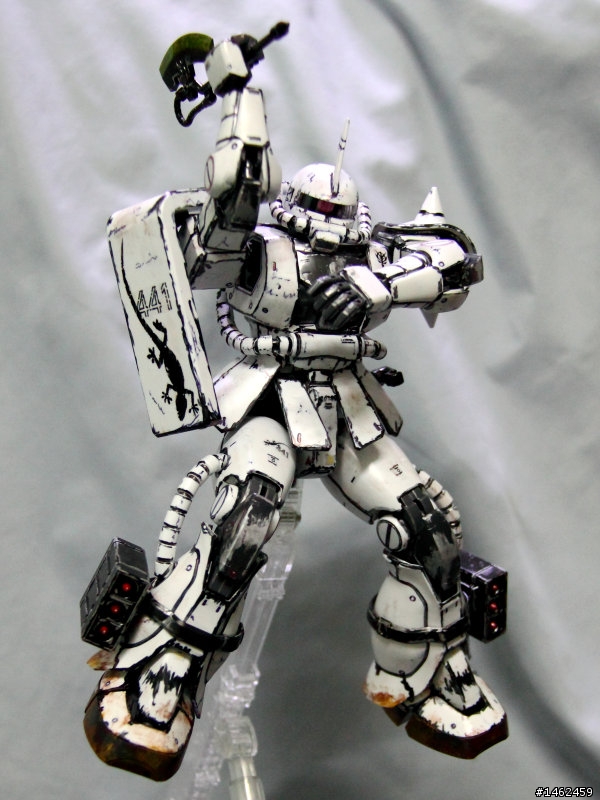 MS-06J ZAKUii 白色食人魔 舊化版 第一次po文請多包含