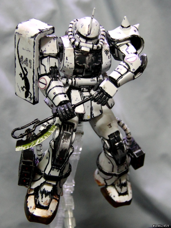 MS-06J ZAKUii 白色食人魔 舊化版 第一次po文請多包含