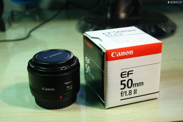 Canon 50mm F1.8 簡易開箱 + 景深測試