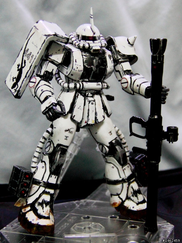 MS-06J ZAKUii 白色食人魔 舊化版 第一次po文請多包含