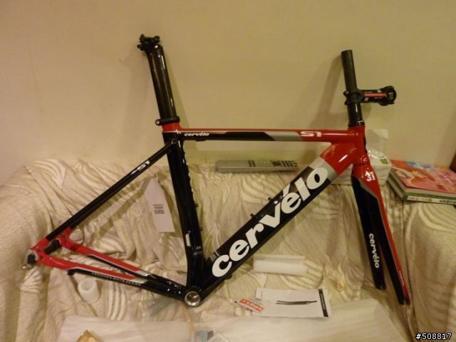 蝦的大刀.CERVELO S1開箱及組裝實錄(2001 GIANT TCR Compact Zero退休)