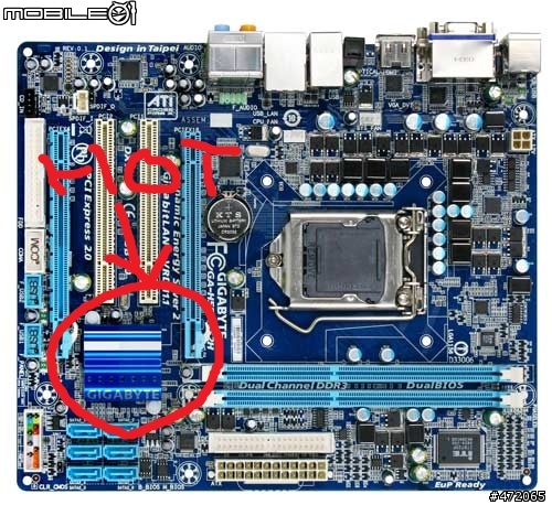 技嘉 H55M-S2H 很燙手 這樣的溫度正常嗎???