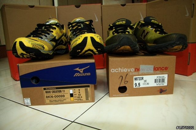 不專業開箱 2010年MIZUNO WAVE Creation 11 慢跑鞋