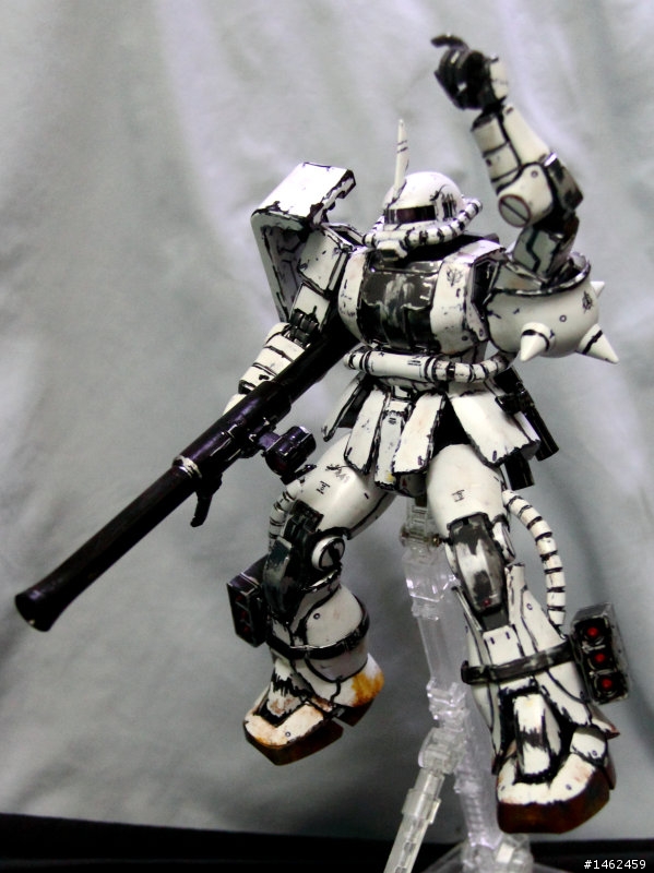 MS-06J ZAKUii 白色食人魔 舊化版 第一次po文請多包含