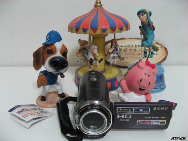 Sony HandyCam HDR-CX350 開箱給大家參考參考囉...