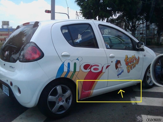 Nissan台灣代理商新販售的 Tobe M'car試駕車照片分