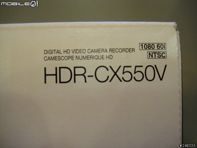SONY HDR-CX550V 不專業開箱文(圖多)