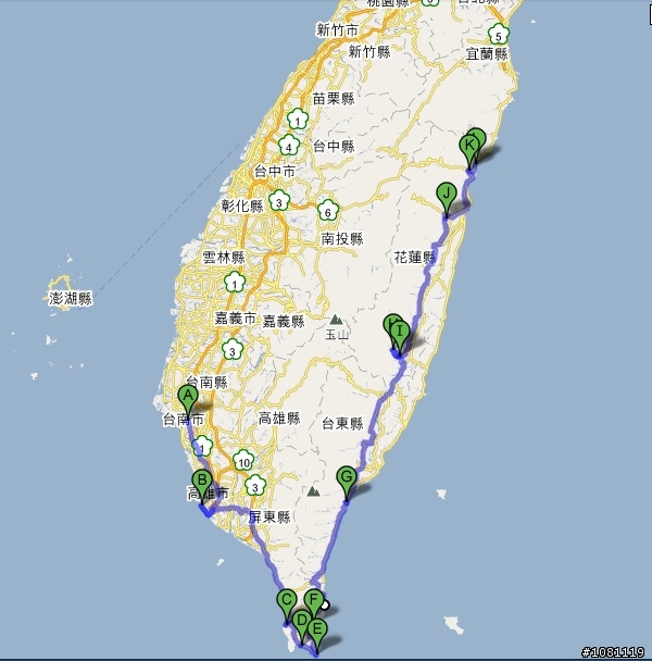 第一次還半島~請大家幫看看我的行程是否妥當!!!附路線&.pdf檔