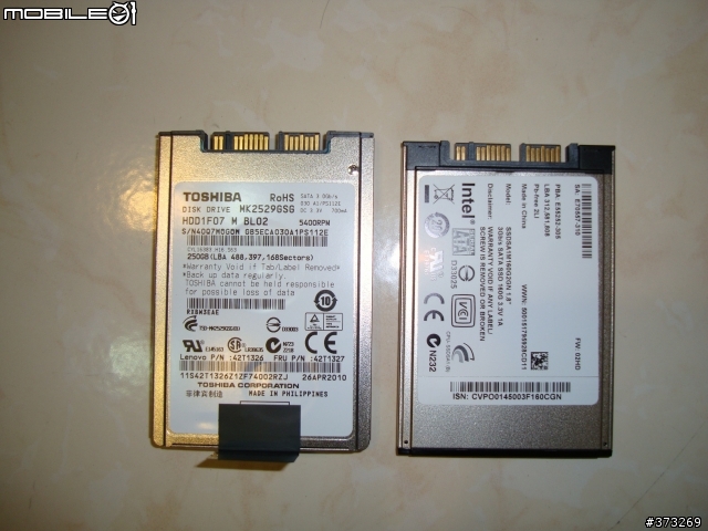 T410s(2904-DJV)+Intel 1.8吋SSD簡單開箱