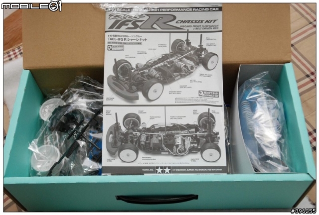 TAMIYA 1/10 TA05 IFS-R限量版不專業開箱+做壞的車殼XD