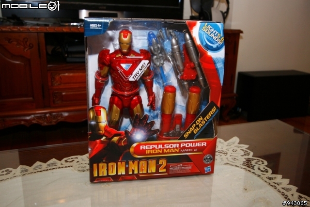 無法降落之我愛鋼鐵人--Iron Man 25cm鋼琴烤漆 公仔開箱文
