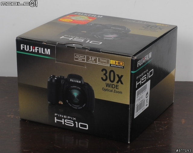 感謝女皇大人贊助 Fujifilm HS10簡單開箱
