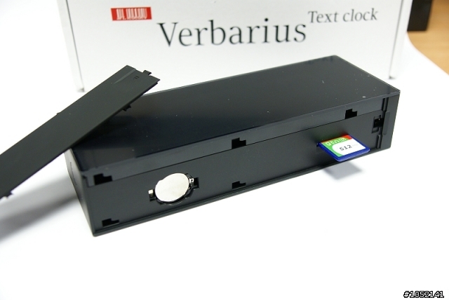 【遠在天邊,近在眼前之開箱】Verbarius文字型數位時鐘