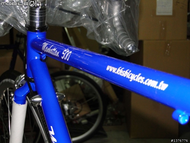 有箱子的開箱文 入門鋼管車最優的選擇 KHS Manhattan 500 藍款