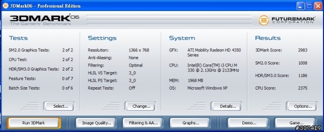 HP Probook 4320s 硬體+軟體測試分享