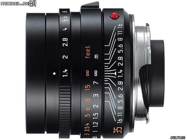 徠卡發表LEICA SUMMILUX M f1.4/35mm ASPH.鏡改款2010七月上市