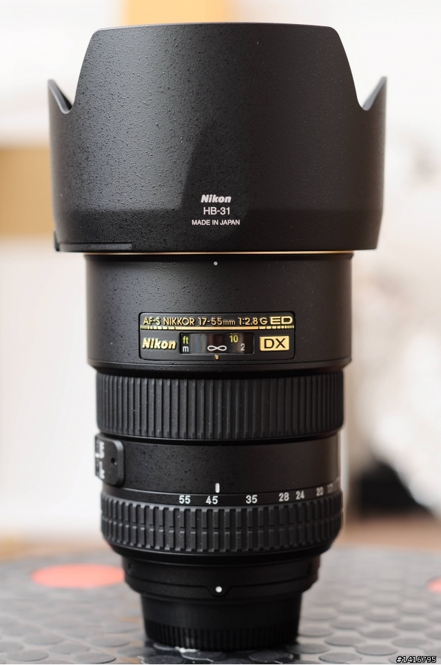 首次簡易開箱 17-55 f/2.8G