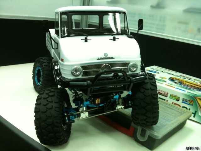 「分享」1/10 電動 TAMIYA UNIMOG 406 CR-01 輕度攀岩車