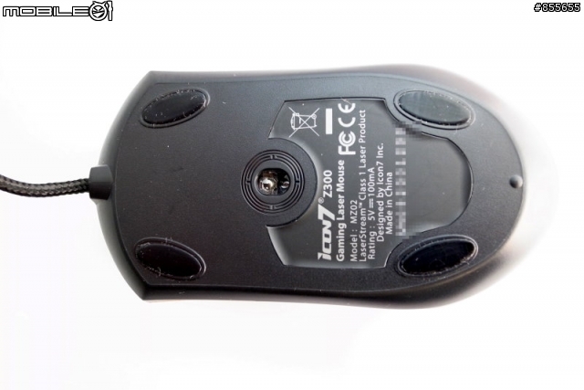 Icon 7 Z300 遊戲雷射滑鼠,左右手皆可用