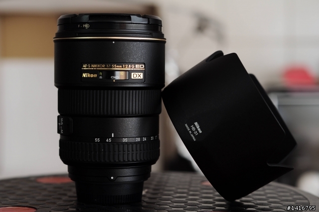 首次簡易開箱 17-55 f/2.8G