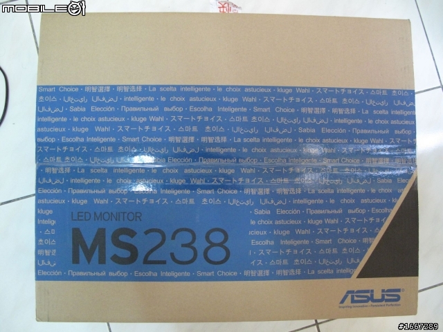 ASUS MS238H 不怎麼優的開箱文....