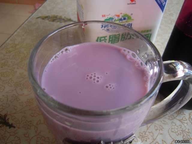 桑椹牛奶你們喝過嗎??????